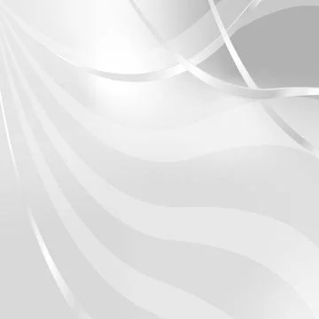 White - gray vector background with wavy lines - illustration White - gray... Stock Photos
