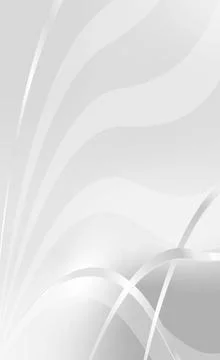 White - gray vector background with wavy lines - illustration White - gray... Stock Photos