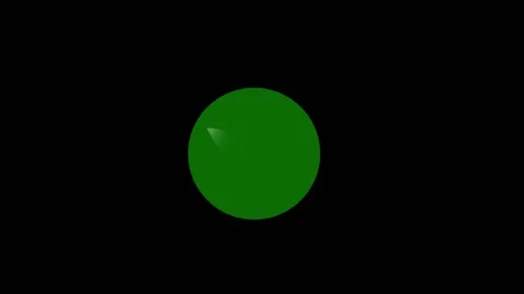 White Green check mark animated on round circle. approved icon. Stock-Footage 302241426