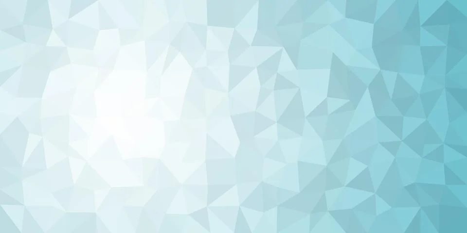 White Green Low Poly Vector Background Illustrazione stock