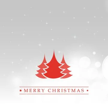 White, Grey and Red Happy Holidays, Merry Christmas Greeting Card With Labe.. Stock Illustration