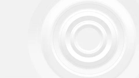 White grey geometric tech background with minimal circles Illustrazione stock