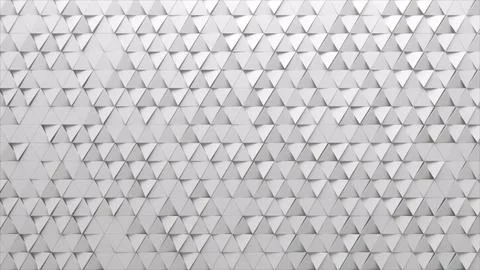 White grey geometric triangles creating abstract background pattern Stockillustratie