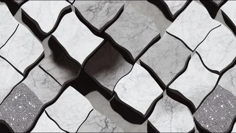 White grey marble texture background in natural animation with Stock Footage 220125842