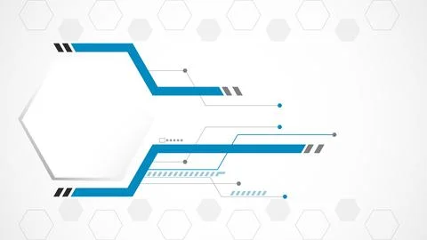 White grey polygon technology background abstract. Stock Illustration