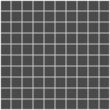 White grid on black paper tileable Stock Illustration