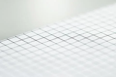 White grid paper texture, back to school background Stock Photos