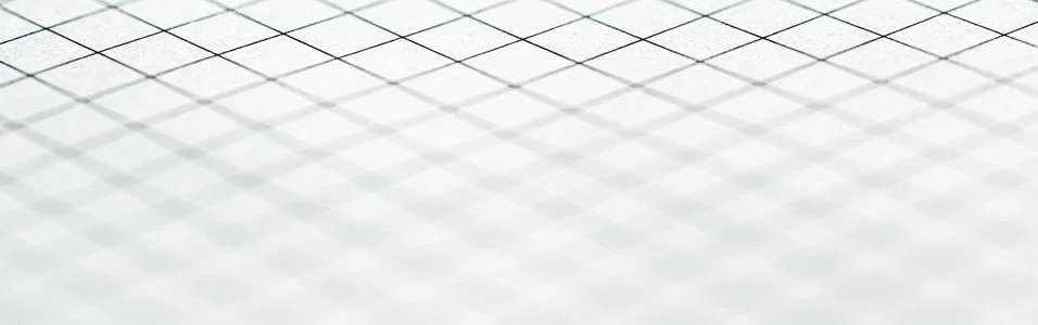 White grid paper texture, back to school background Stock Photos