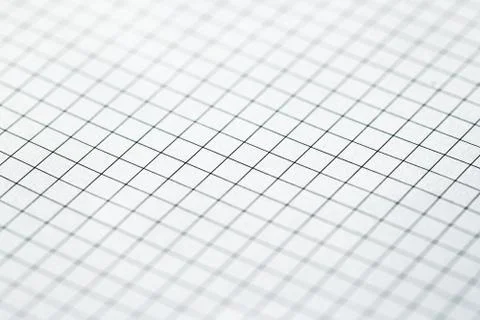 White grid paper texture, back to school background Stock Photos