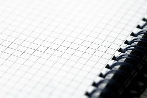 White grid paper texture, back to school background Stock Photos