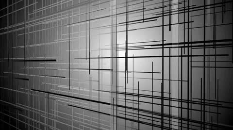 White grid space Stock Footage 51897413