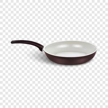 White griddle icon, realistic style Illustrazione stock