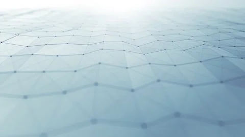 White Ground Plexus Digital Fx Background Stock Footage 236634171