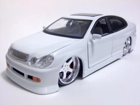 White GS over white Stock Photos