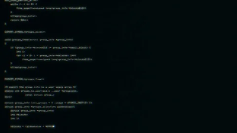 White Hacker Code Video stock 71860460