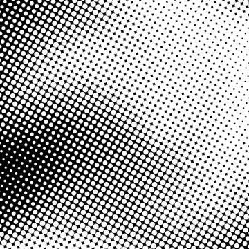 White Halftone Background Stock Illustration
