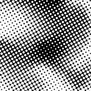 White Halftone Background Stock Illustration