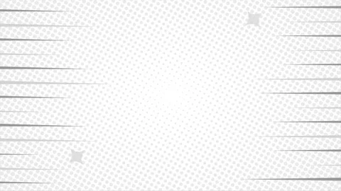 White halftone comic background animation with fast sharp lines and stars Stock-Footage 335216843