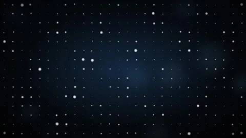 White Halftone Dot Waves Digital Background 库存影片 344280763