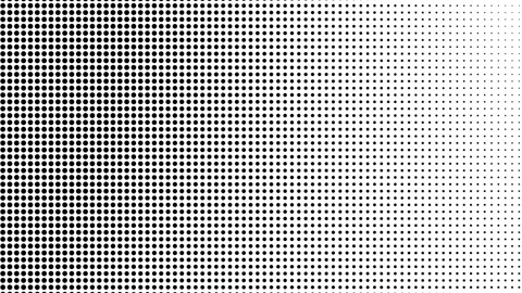 White Halftone Gradient with Fine Black Dots Abstract Background Animation 스톡 동영상 346943349