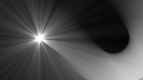 White halo of light on the left and U-shape on the right Видео 314009649