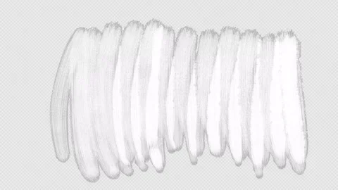 White hand drawn interference on a black screen. Stock Footage 244458593