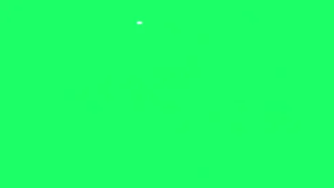 White Hand Drawn Line Motion Trail Green Screen Overlay Video stock 344054624
