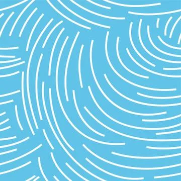 White Hand painted simple line pattern variation Stock Illustration
