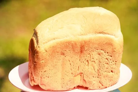 White handmade bread Stock Photos