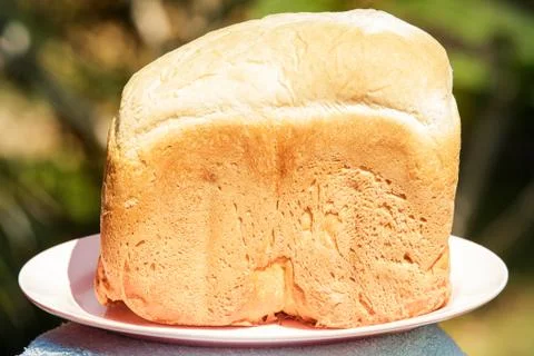 White handmade bread Фото