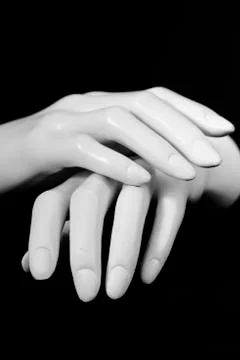 White hands Stock Photos