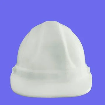 White hard hat Stock Photos