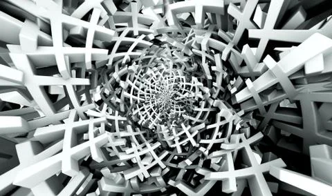 White hashtag random pattern background. Stock Illustration