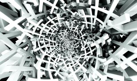 White hashtag random pattern background. Stock Illustration