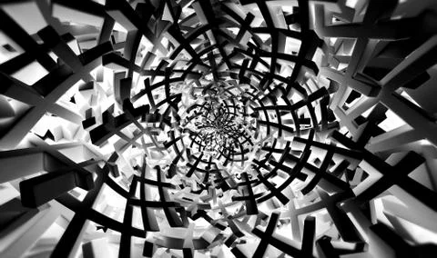 White hashtag random pattern background. Stock Photos