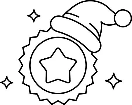 A white hat with a star on it Stock Illustration