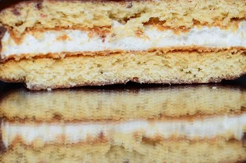 White Heart cake Stock Photos