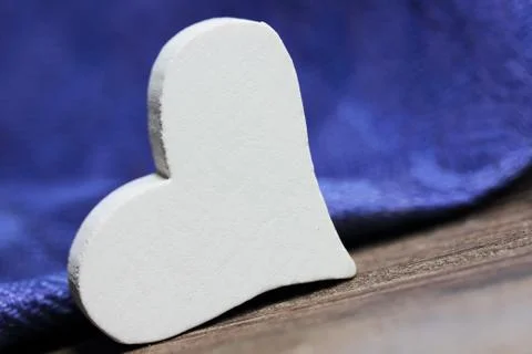 White heart Stock Photos