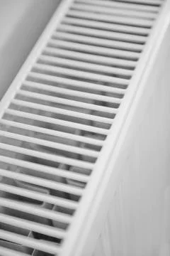 White heating radiator Stock-Fotos