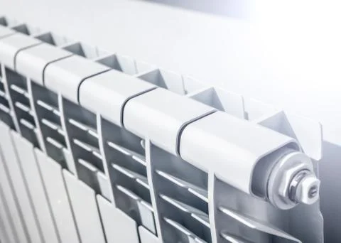 White heating Radiator Stock Photos