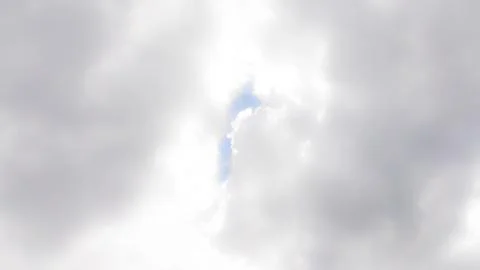 White Heavenly Clouds Stock Photos