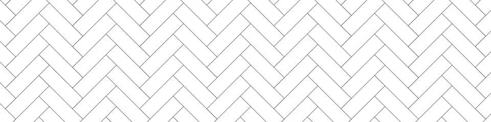 White herringbone pattern for kitchen floor, parquet ,ceramic surfaces. Sea.. Illustrazione stock