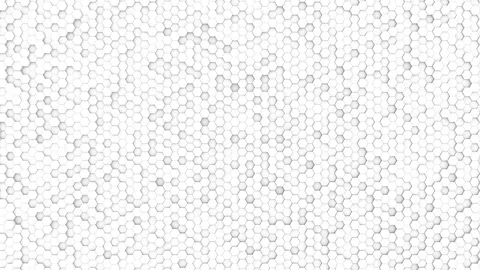 White Hexagon Background Видео 123968494