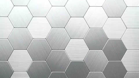 White Hexagon Tile 3D Wall Texture Stockbeeldmateriaal 348863986