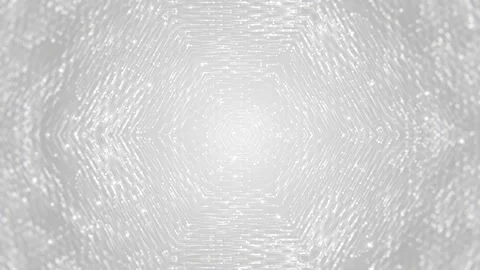 White Hexagonal Abstract Background Video stock 152945040