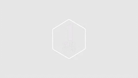 White hexagonal one week to go countdown badge appears on black for deadlines Stock Footage 339253684