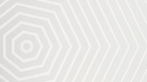 White Hexagonal Pattern Background Loop. Stock-Footage 286426373