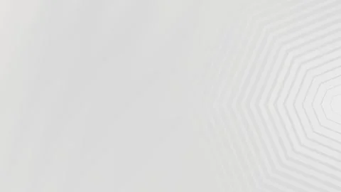 White Hexagonal Tunnel with Depth Optical Illusion. Stock Footage 286776044