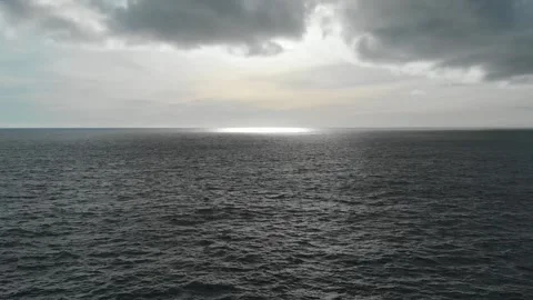 White hole in the sea Stock Footage 148325765