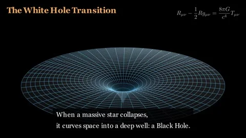 The White Hole Transition Vídeos de archivo 341379636